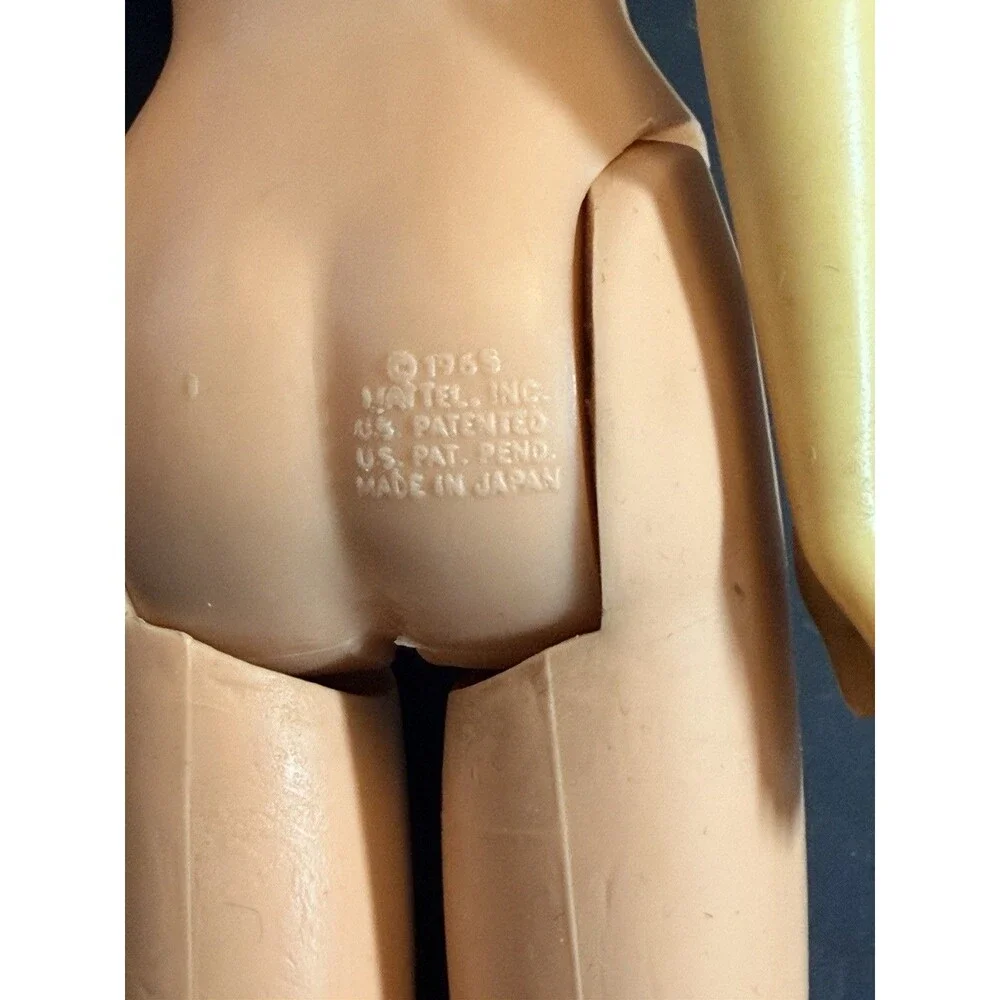 1965 Vintage ORIGINAL FRANCIE DOLL Bendable Leg Blonde Doll Mattel Barbie